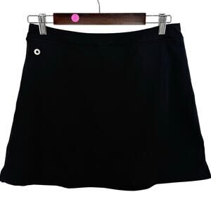 Ekouaer Black Athletic Skort Large